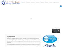 Tablet Screenshot of centrelakeimaging.com